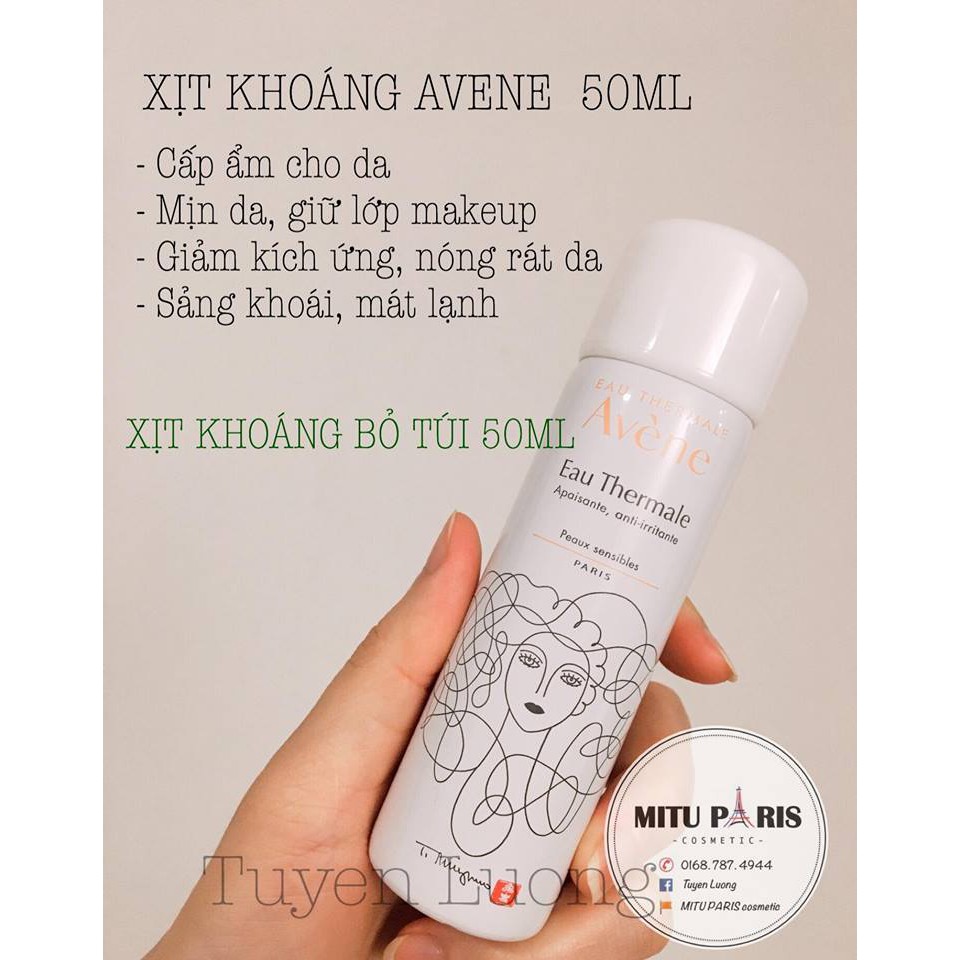 XỊT KHOÁNG AVENE 50ML