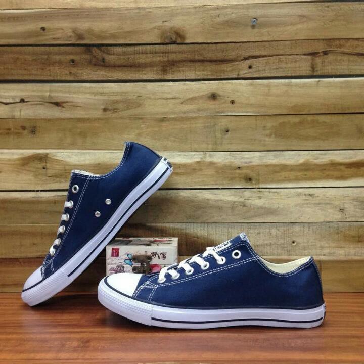 converse classic xanh navy