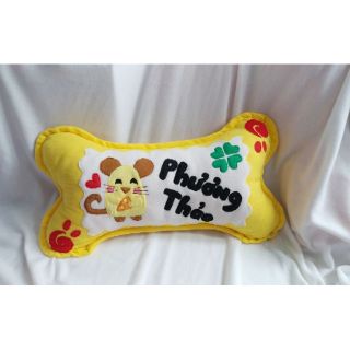 Bôi 3 gối ôm handmade hình khúc xương