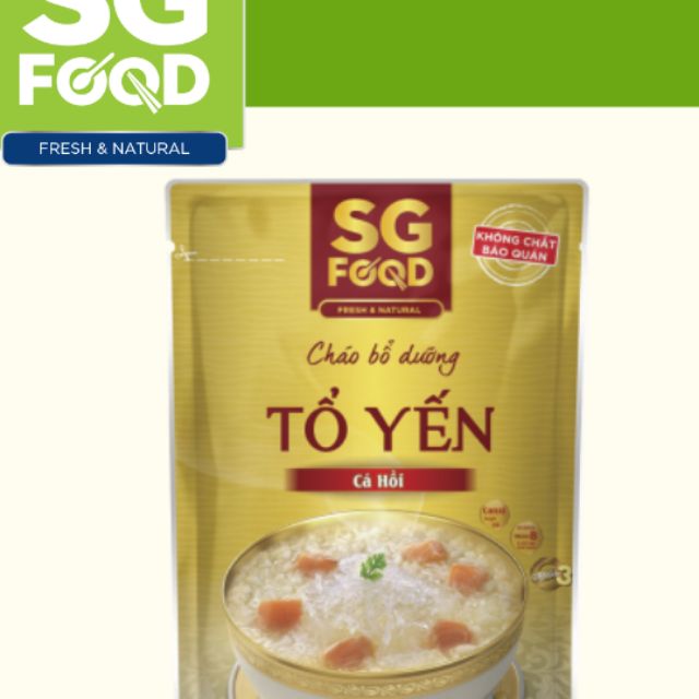 Cháo bổ dưỡng tổ yến cá hồi SG Food