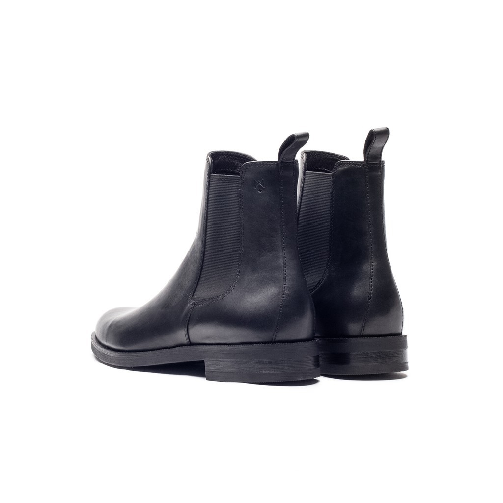 Giày boot THE WOLF classic chelsea boot - Black -o97 ! :