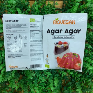 Bột rau câu hữu cơ Biovegan gói 30gram