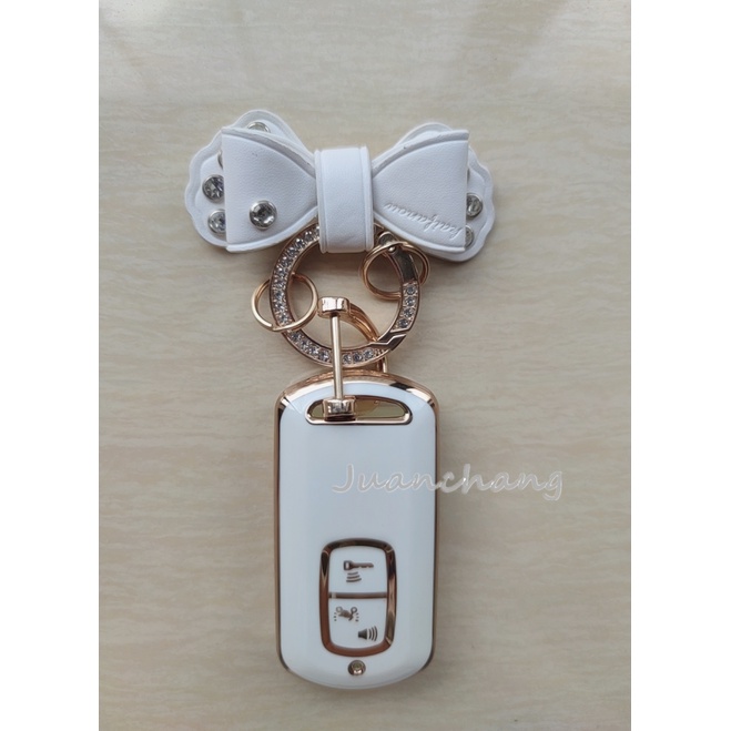 Vỏ Bọc Chìa Khóa 2 Nút Chuyên Dụng Cho Xe Máy Honda X-ADV Forza 125 300 PCX 150 150i Bao Da Thủ Công Bảo Vệ Chìa Khóa Cho Honda Air Blade 125, AB 150, Vario 150, Airblade 2020, Leady 2022