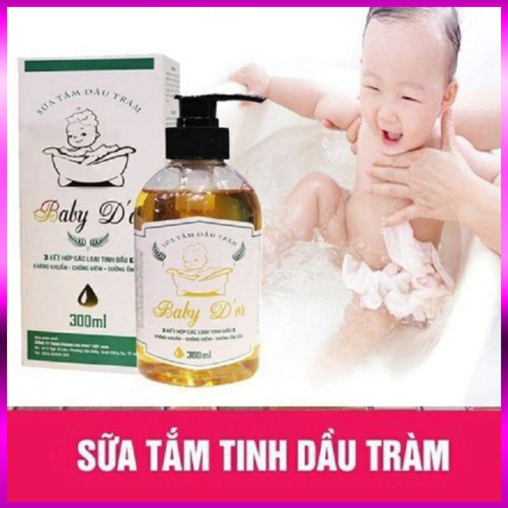 Sữa Tắm Tinh Dầu Tràm Baby D'or 300ml DT024