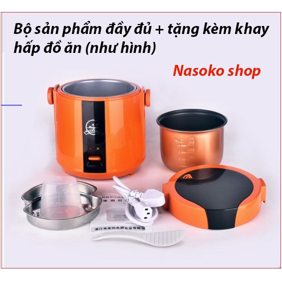 Nồi cơm điện mini hãng MEIYUN A2 1.2L quai xách tiện lợi | BigBuy360 - bigbuy360.vn