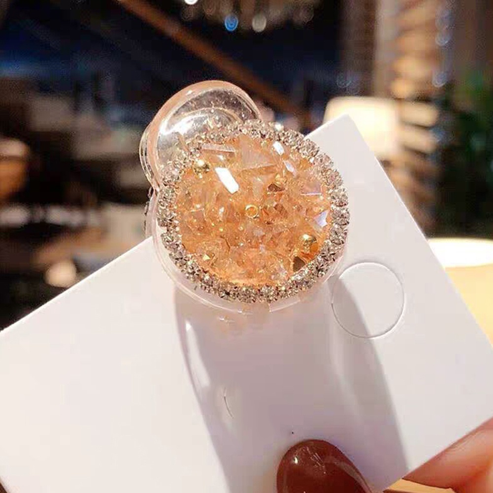 Kẹp Tóc Đính Đá Kiểu Dáng Xinh Xắn Cho Nữ