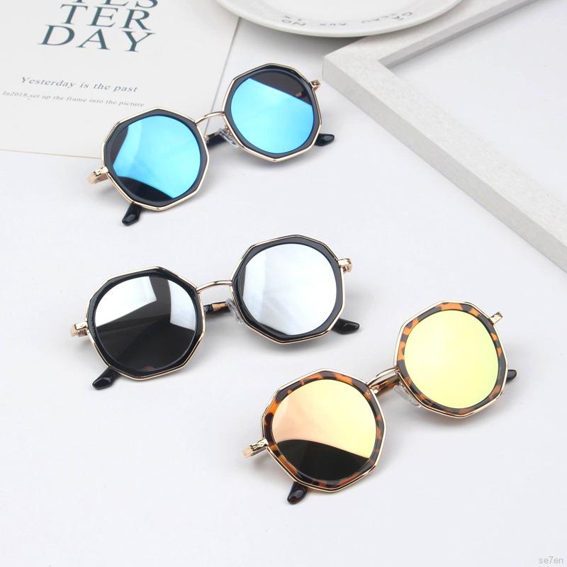 Kính Mát Thiết Kế Hình Đa Giác Nhỏ Gọn Dành Cho Bé Se7En