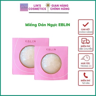 Miếng dán ngực silicon nhiệt tự thân eblin dán ti siêu mỏng ôm khít,không keo,không bám bụi