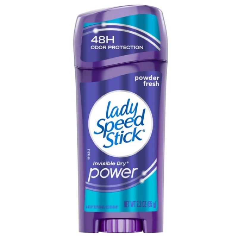 Lăn Sáp Khử Mùi Nữ Lady Speed Stick 65g Powder Fresh, Shower Fresh, Wild Freesia, Zero Purely Fresh, Simply Clean
