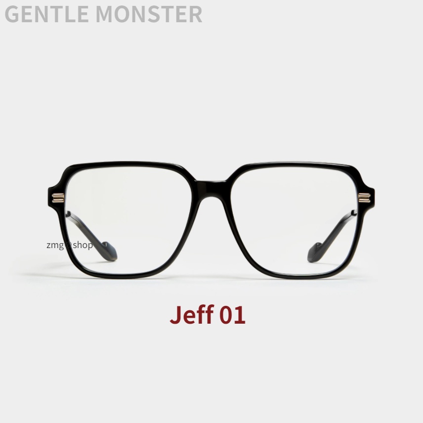 Kính mát đen ngoại cỡ Jeff 01 - GM 2021