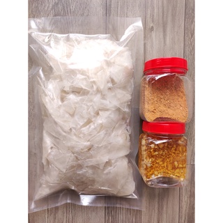 [500g PSMN dầu tỏi] | Combo 500g bánh tráng phơi sương + hủ muối nhuyễn + hủ dầu tỏi | Chợ Cô Thu