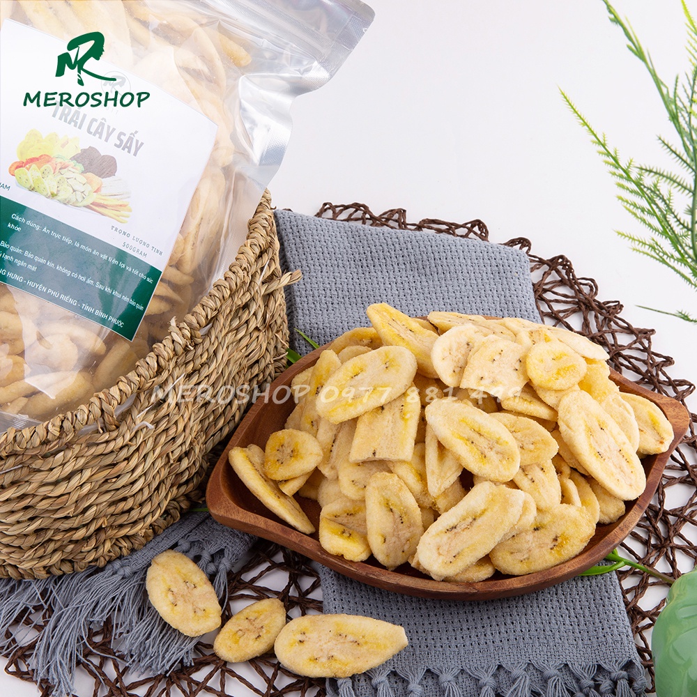 500GRAM CHUỐI SẤY GIÒN ĐÀ LẠT