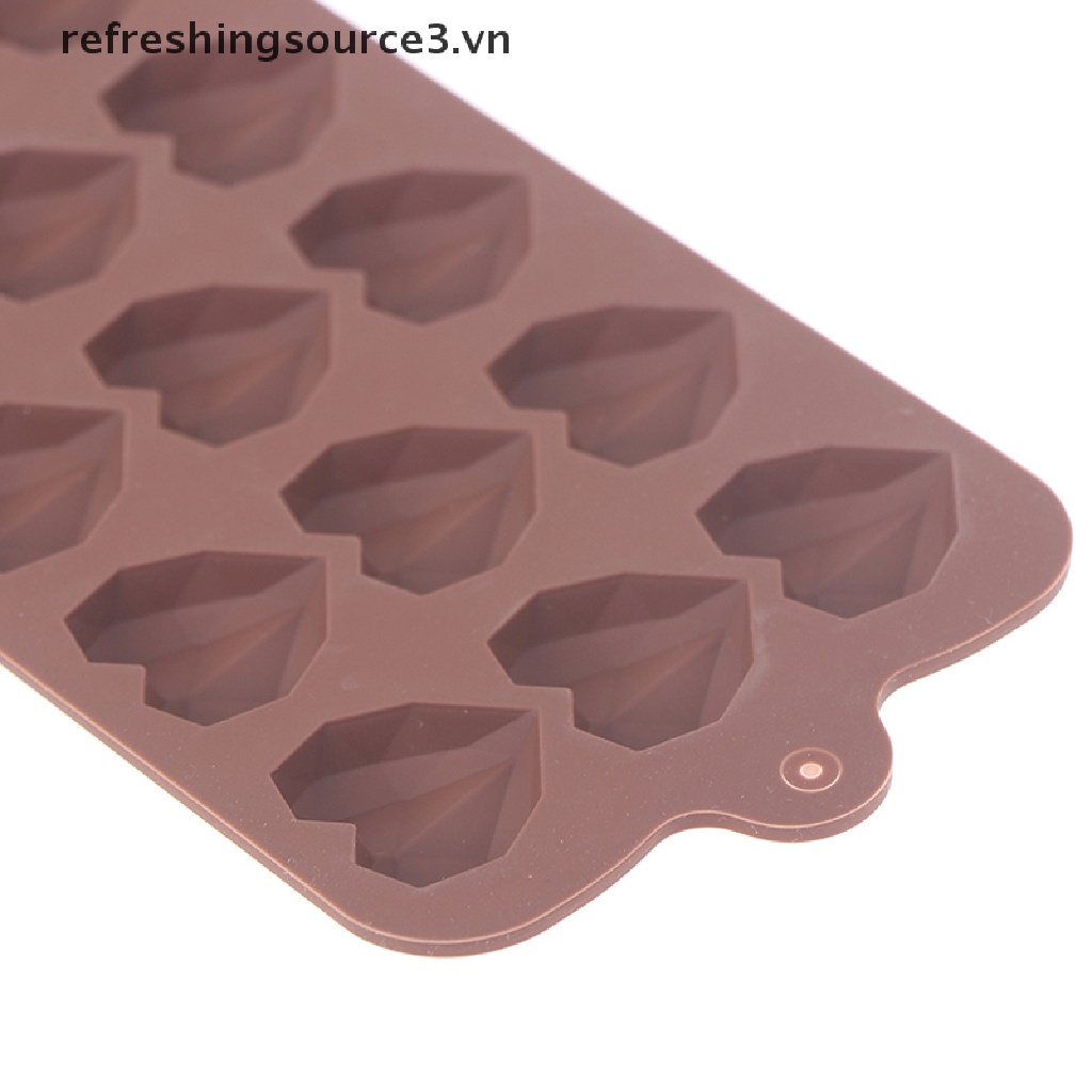 Khuôn silicone Hình Trái Tim Mini Xinh Xắn