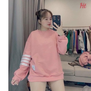 Áo swearter sọc tay mác túi H2A