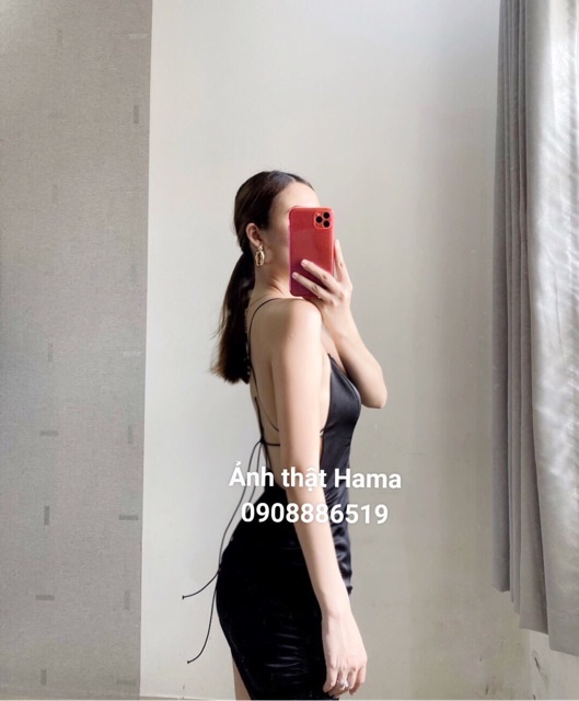 HOẢ TỐC - VIDEO THẬT- ẢNH THẬT - ĐẦM CÚP RÚT có mút ngực  rút dây hai bên tự điều chỉnh chiều dài | BigBuy360 - bigbuy360.vn