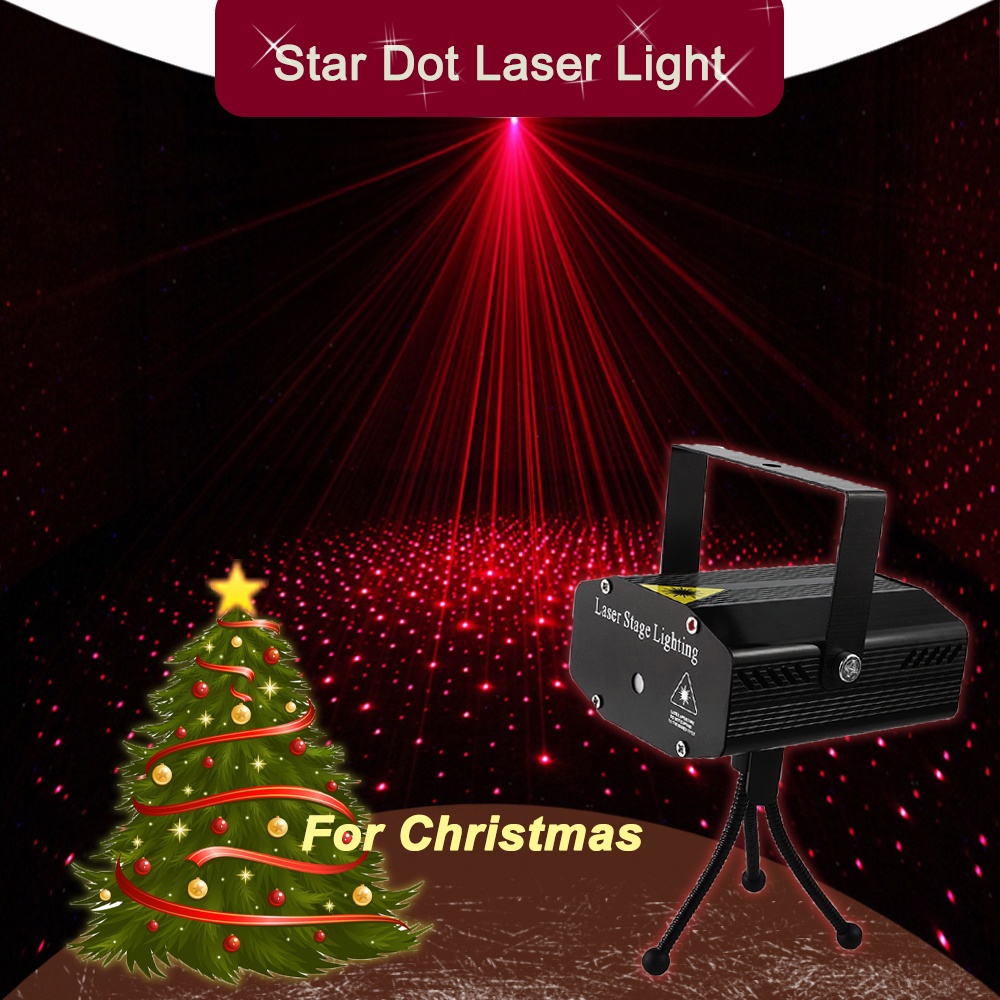 Đèn LAZER LIGHTING Mini Sân Khấu Nhiều Màu - Đèn LED Trang Trí Phòng Bay, Phòng Karaoke Vũ Trường Cảm Biến Theo Nhạc