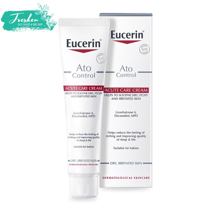 ✅ (CHÍNH HÃNG) Kem dưỡng da Eucerin Ato Control Acute Care 40ml