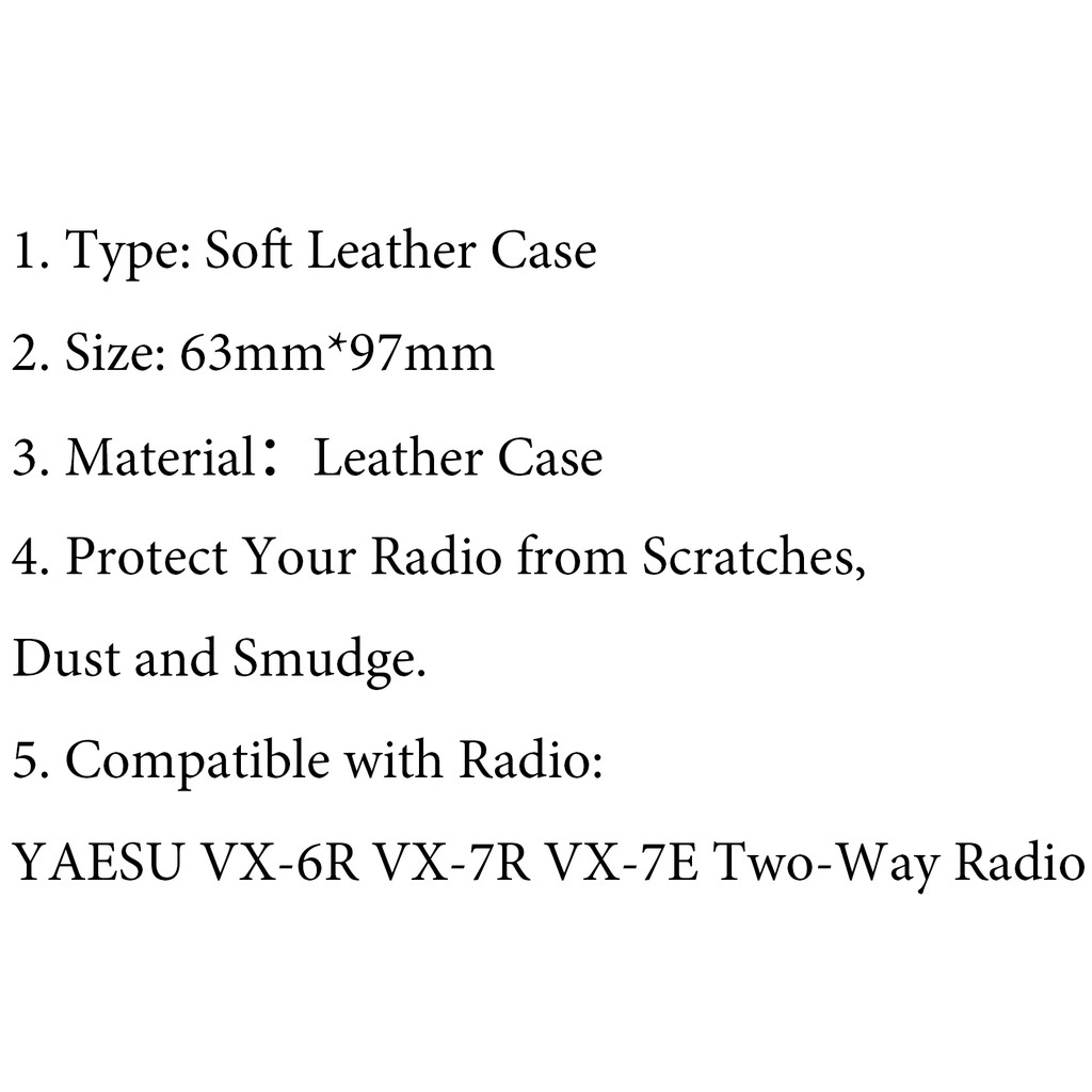 Vỏ Bọc Radio Hai Chiều Cho Yaesu Vx-6r Vx-7r Vx-7e | BigBuy360 - bigbuy360.vn