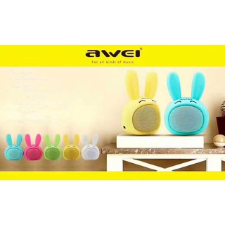 Loa bluetooth awei y700 - tai thỏ siêu đáng yêu