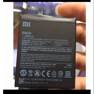 Pin xiaomi mi 6 / BM39 zin bảo hành 6 tháng đổi mới