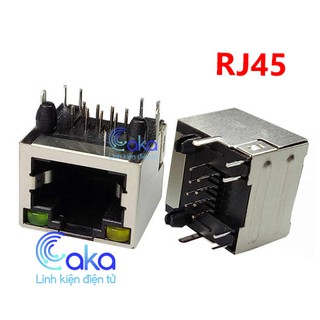 Cổng lan RJ45 8P có đèn