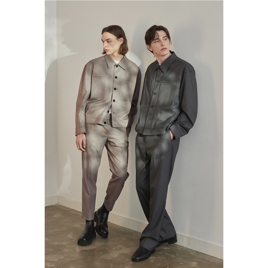 Quần vải KnitCompany dáng slim Hàn Quốc chính hãng