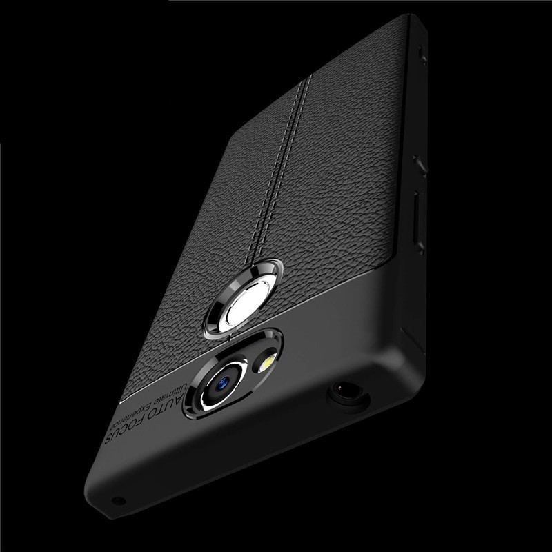 Ốp Lưng Sony XA2 dẻo vân da chống sốc