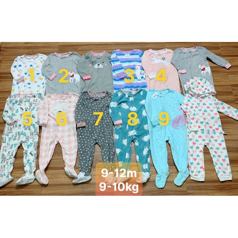 [Sale lẻ size] Body nỉ hàng xuất dư cho bé từ 0-36m