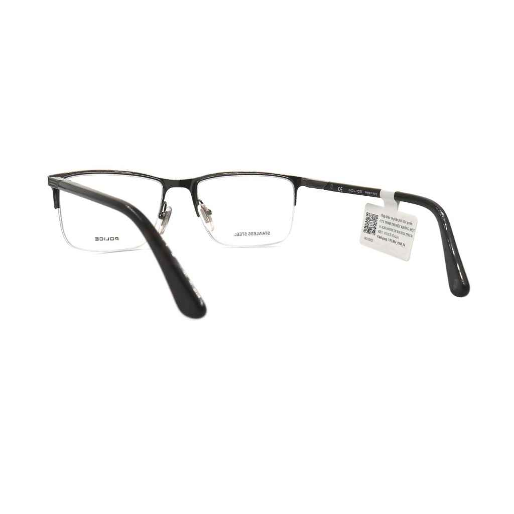 Gọng kính nam nữ Police VPL884 0568 màu sắc thời trang chính hãng, thiết kế dễ đeo bảo vệ mắt