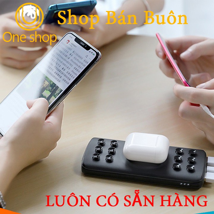 Sạc Dự Phòng 4 Trong 1 Sạc Không Dây Hoco J56 10000mAh