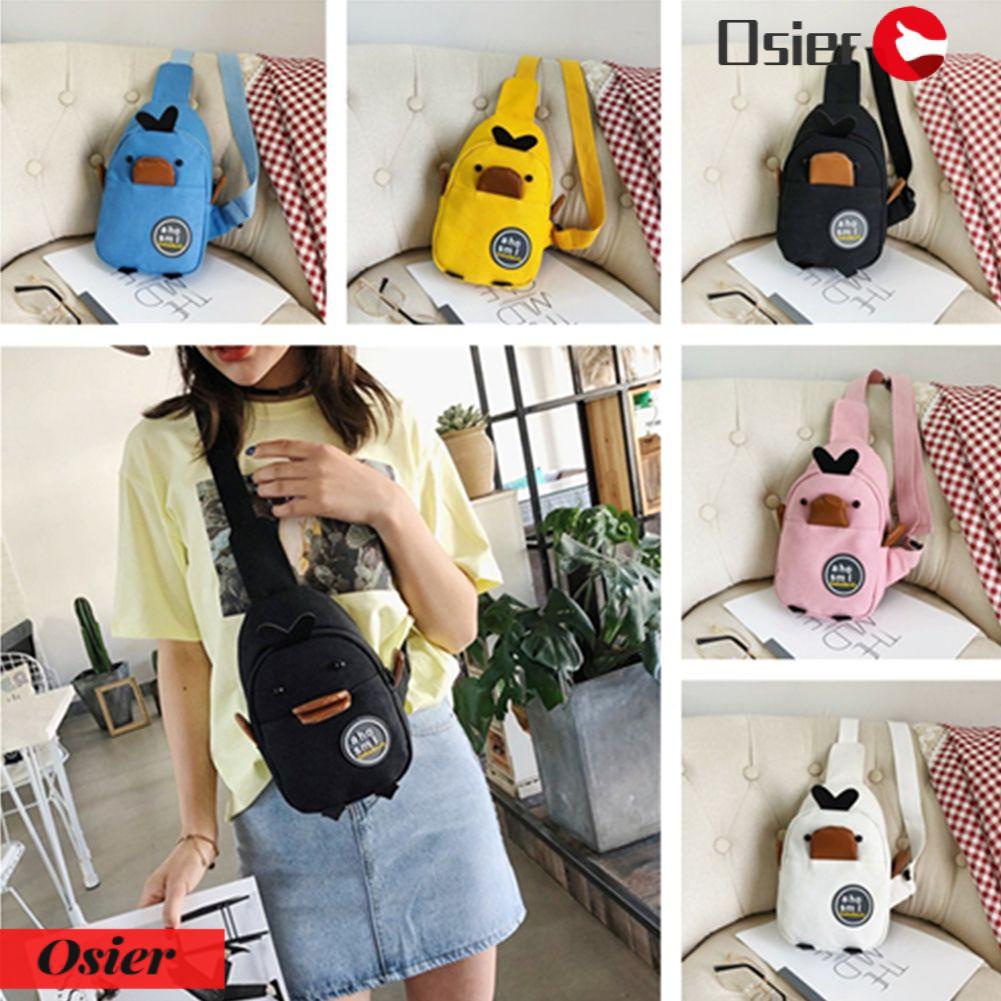 Túi Đeo Chéo Hình Chú Vịt Vàng Nhỏ Xinh Đựng Điện Thoại 1 Món