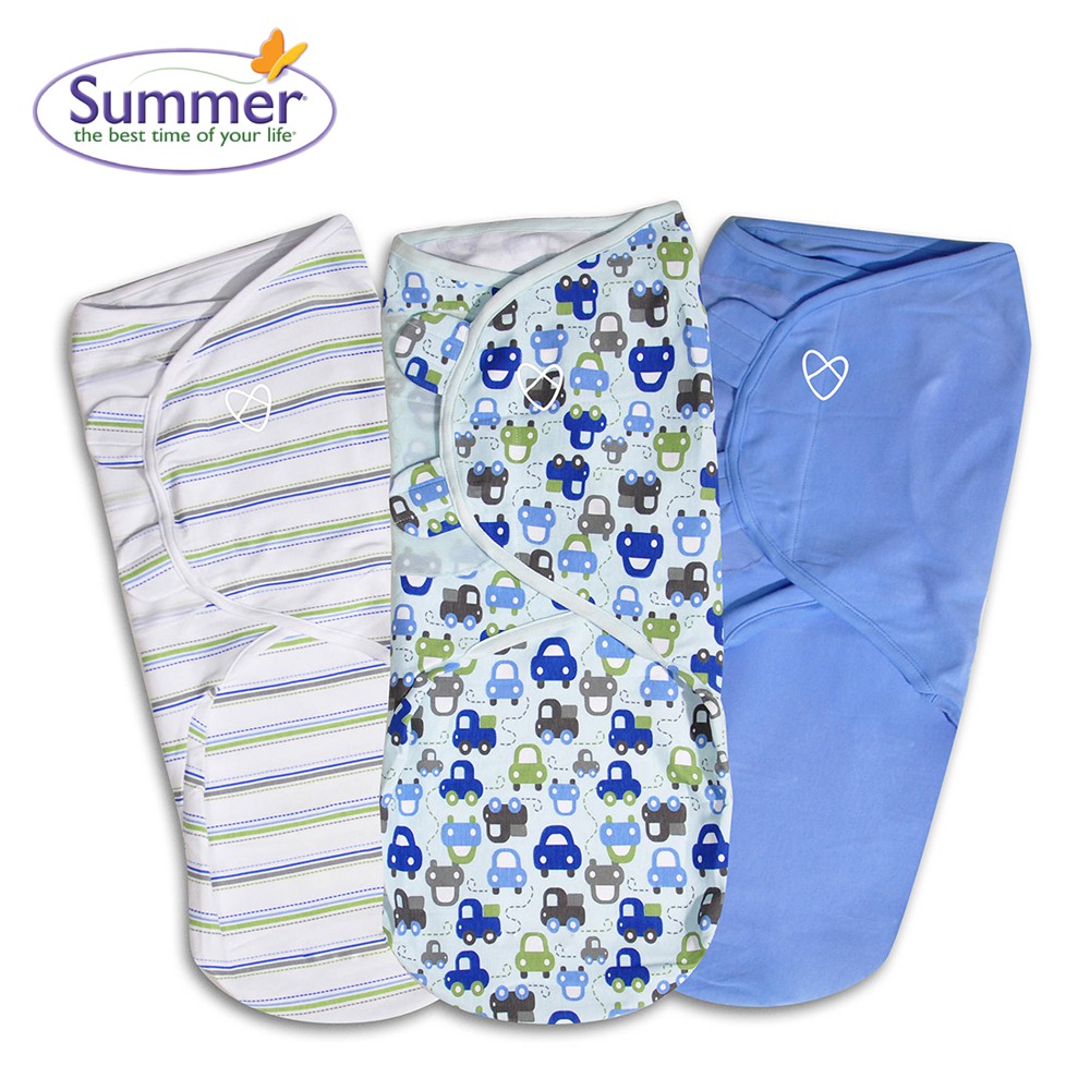 [Chính hãng có tem] Bộ 3 chăn quấn Summer Infant