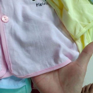 Áo cotton sơ sinh cộc tay (ss-6kg)
