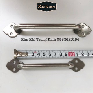 Tay tủ inox đặc hoa văn
