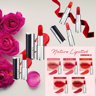 Son lì thiên nhiên không chì Seimy - Nature Lipstick sử dụng được cho bà bầu - son thỏi dưỡng môi