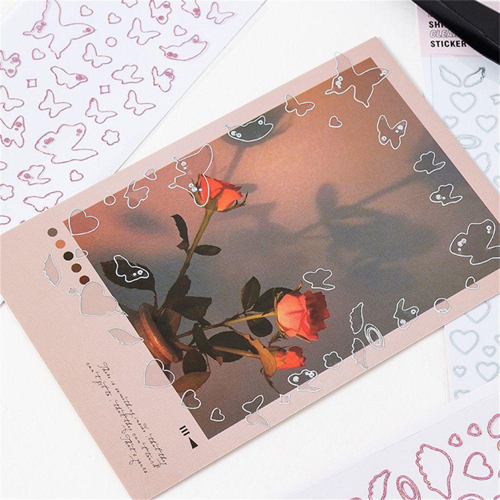 AUGUSTINA Miếng Dán Trang Trí Điện Thoại Bằng PVC In Chữ Supplie Độc Đáo Tiện Dụng