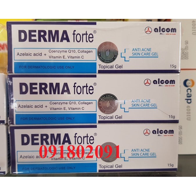 derma forte kem bôi mụn thâm dermafort