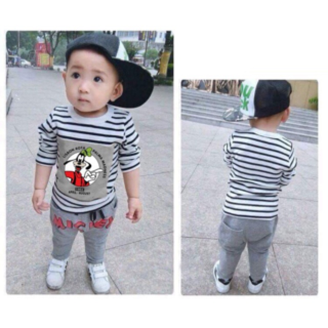 Set bộ thu đông sọc ngang