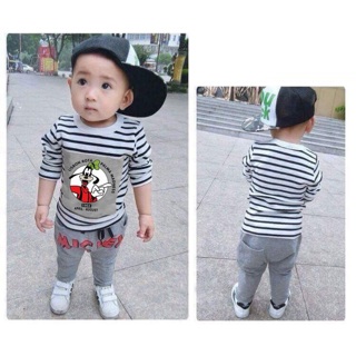 Set bộ thu đông sọc ngang