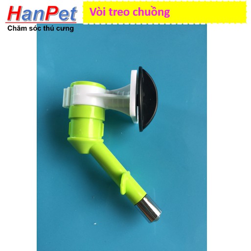 Bộ Vòi treo chuồng (2 loại) tự động cấp nước cho thú cưng (đai to)