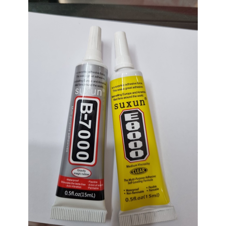 Keo Đa Năng Keo E8000 / B7000 / T8000 Loại Tốt ✅ Keo Dán Viền Màn Hình Cảm Ứng, Nắp Ốp Lưng Chuyên Dụng Cho Điện Thoại