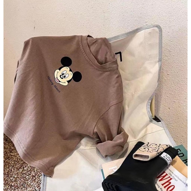 COMBO 3 ÁO NỈ CỔ TRÒN DISNEY BÉ TRAI- GÁI