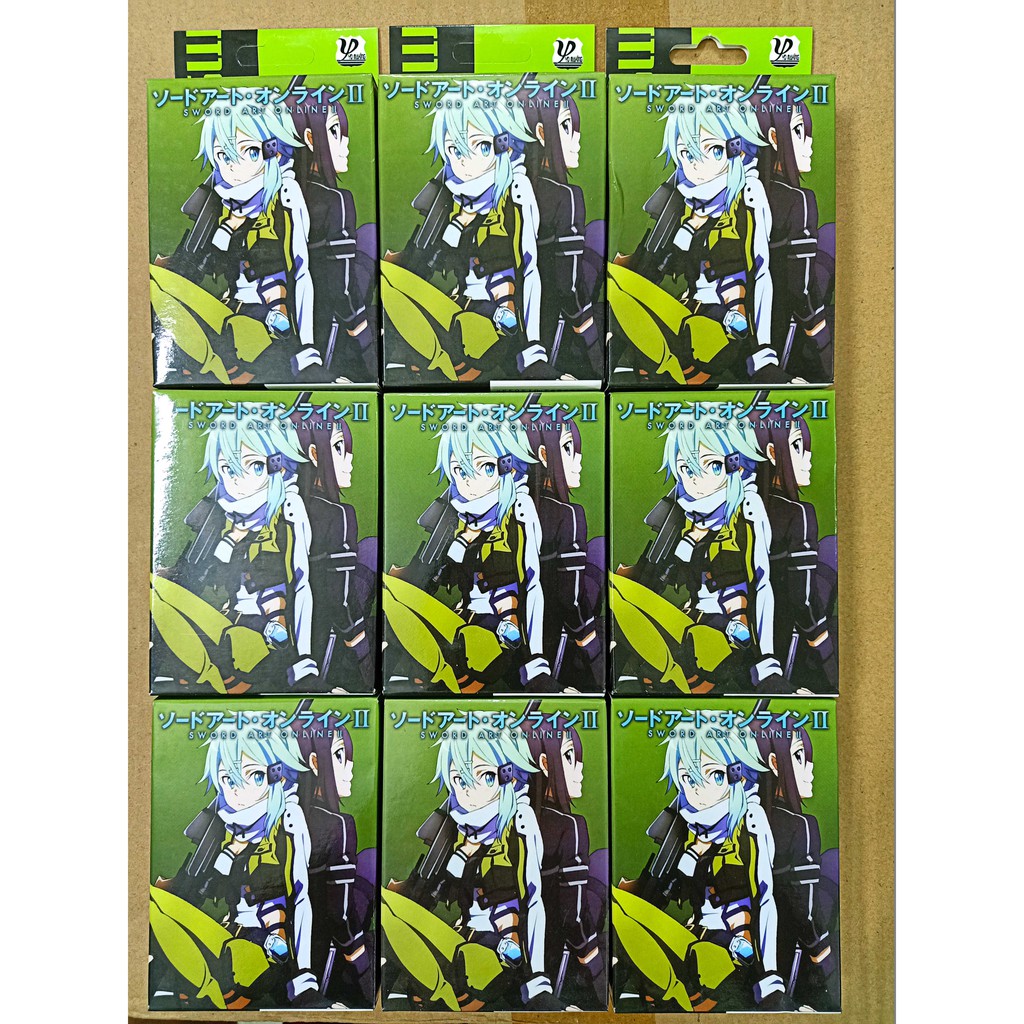 Bộ bài Tây anime Sword Art Online Đao kiếm thần vực 54 lá in hình anime manga dễ thương