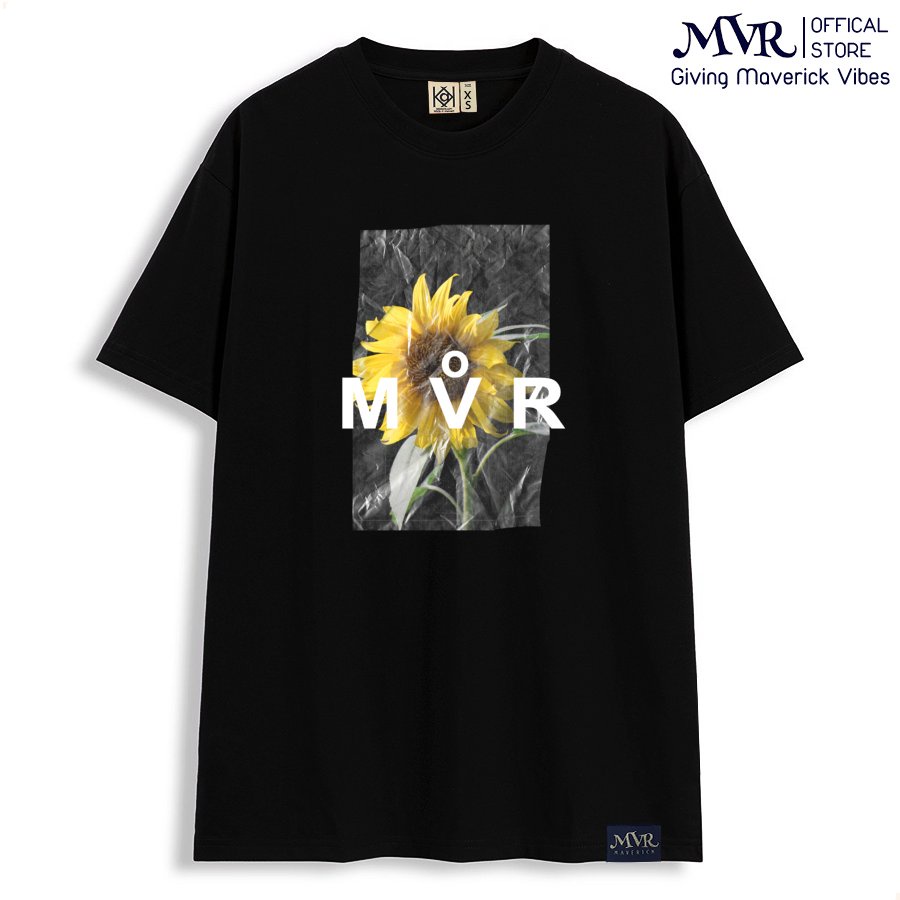 Áo Phông Thun Nam Nữ Cotton Unisex Hình 3D Hoa Hướng Dương Đà Lạt Phong Cách Vinatge Retro MVR LITH20052001