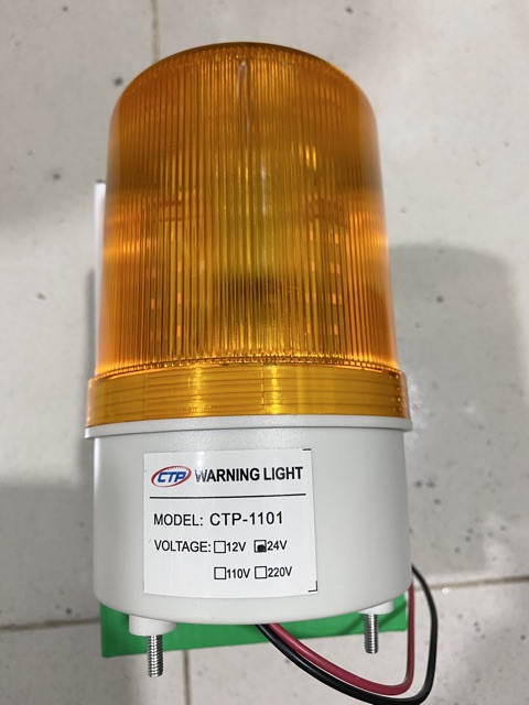Đèn xoay cảnh báo mã CTP-1101điện 24V -220V