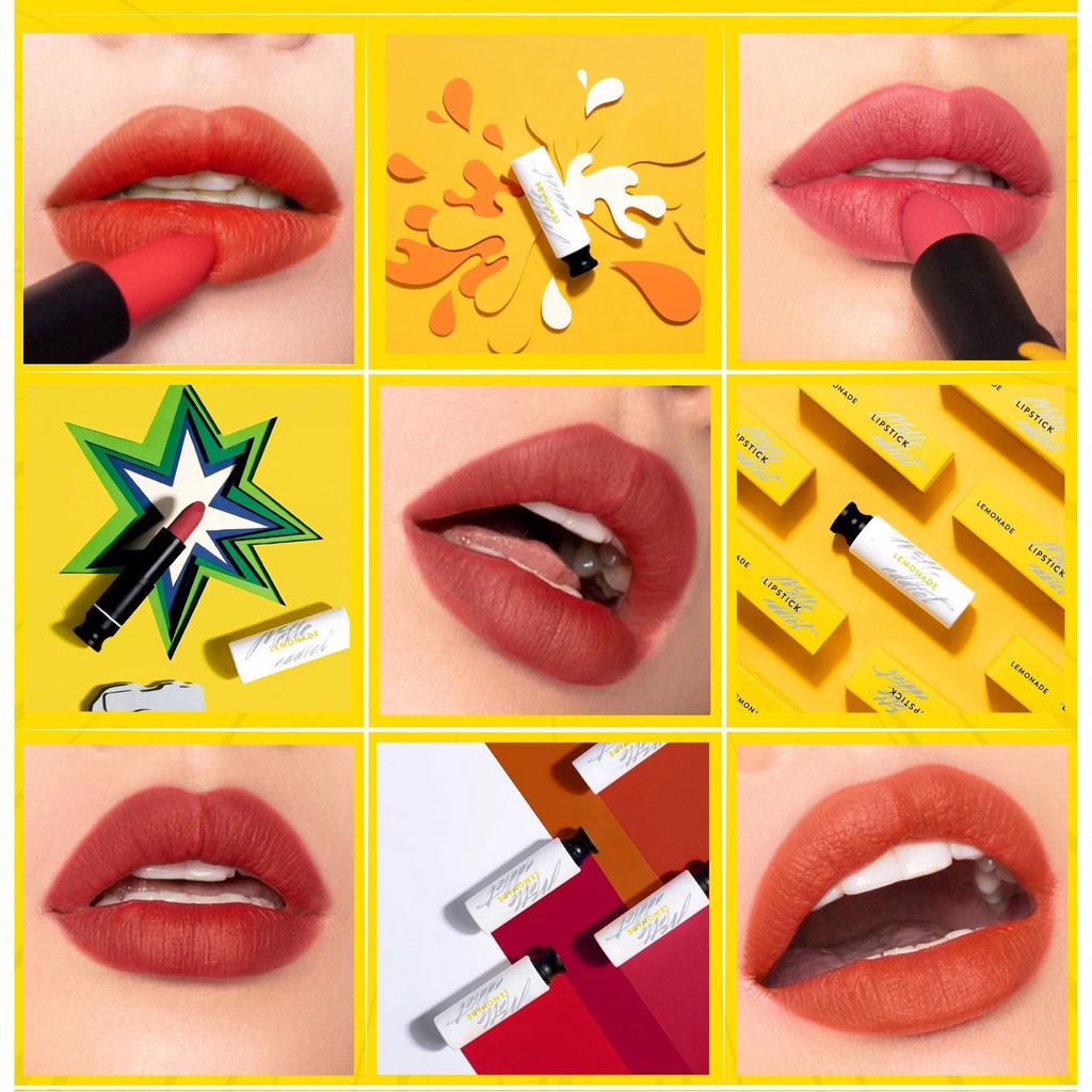 SON THỎI LÌ LEMONADE MATTE ADDICT LIPSTICK