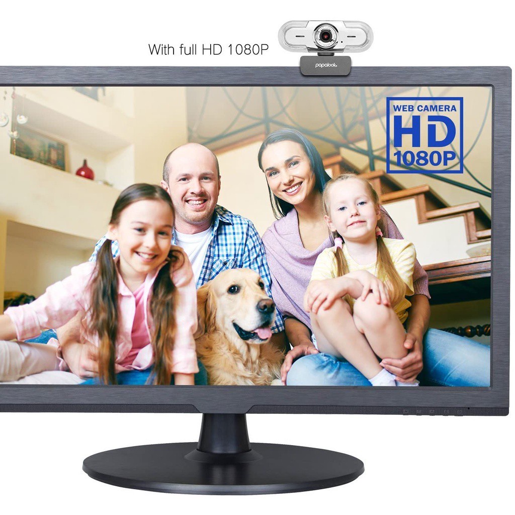Webcam Pa452 Pro 1080p Tích Hợp Micro Và Máy Quay Video Cho Windows 7 / 8 / 10 / Xp / Mac Os / Mac | BigBuy360 - bigbuy360.vn