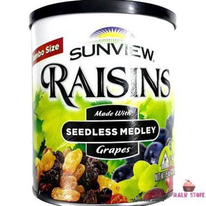 [SIÊU HOT] Nho khô Sunview Raisin Mỹ hộp 425gram | BigBuy360 - bigbuy360.vn
