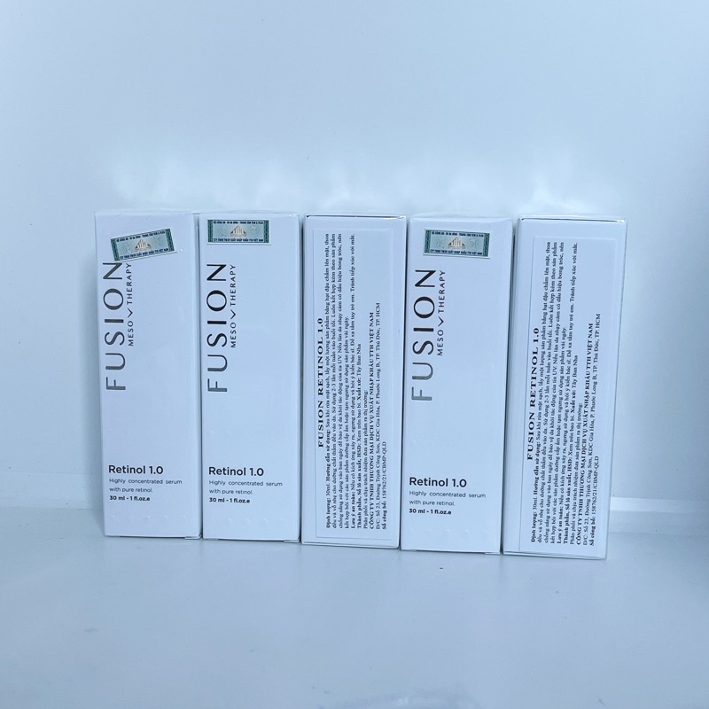 [Mã 273FMCG100K0 giảm 6% đơn 500K] Retinol Fusion 1.0 30ml Giảm Mụn Ngừa Lão Hoá