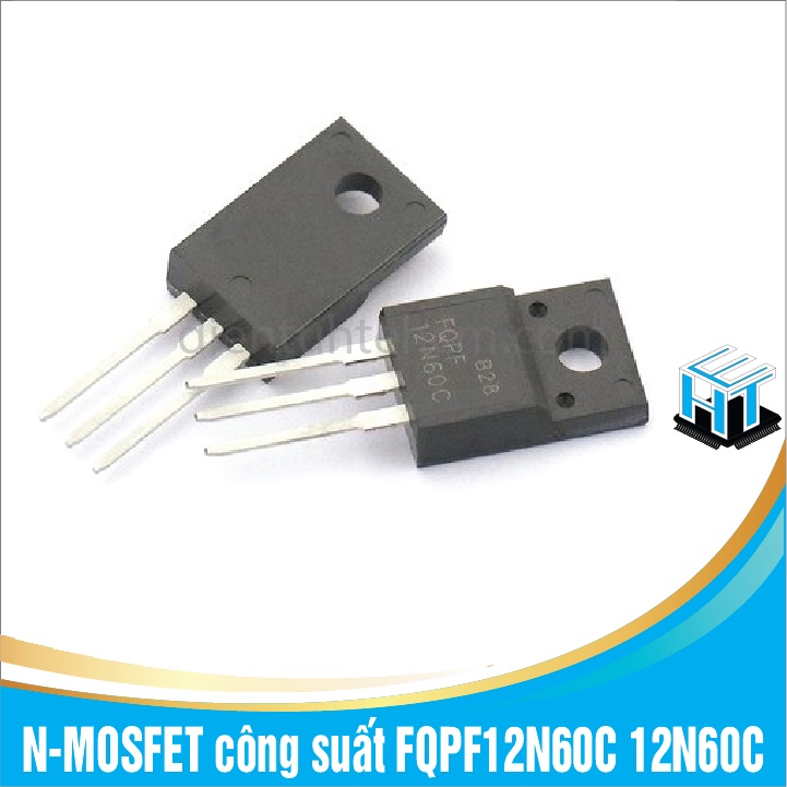 N-MOSFET công suất FQPF12N60C 12N60C 12A 600V chính hãng